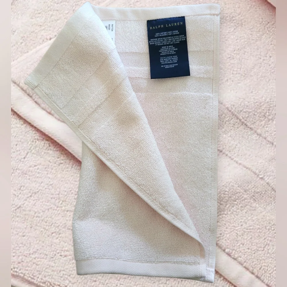 New! Ralph Lauren Soft Pink Wash Cloth